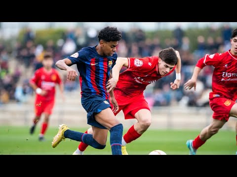 Lamine Yamal vs CF Damm | Copa Del Rey Juvenil (8/1/23)