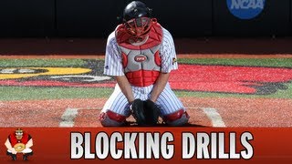 Catching 101 - Baseball Catcher Blocking Drills