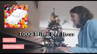 (Piano &amp; Vocals cover) 1000 Miles Per Hour (OK Go) // Jackie Rompana