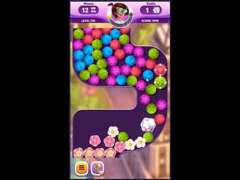 Diamond Diaries Saga Level 728 - NO BOOSTERS 💎 | SKILLGAMING ✔️