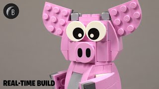 YouTube thumbnail: LEGO 40186 - Real-Time Build