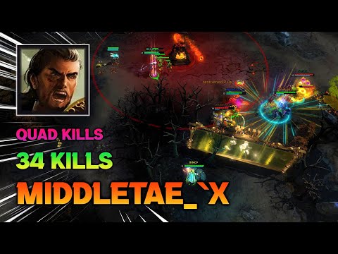 HoN Berzerker - MiddleTae_`x - Quad Kills - CM