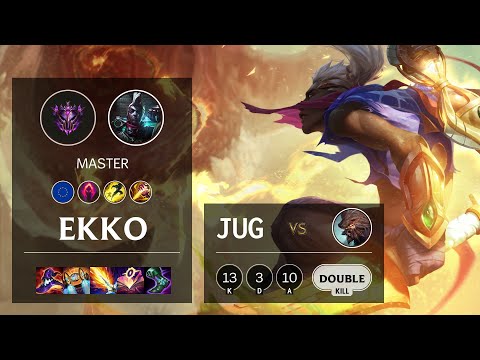 Ekko Jungle vs Udyr - EUW Master Patch 11.1