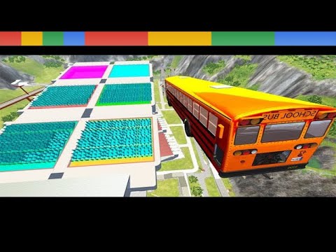 Beamng drive - High Speed Random Car Jumps #55