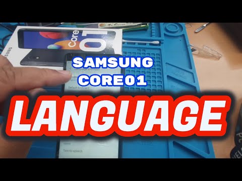 How To Change Language Samsung A01 Core