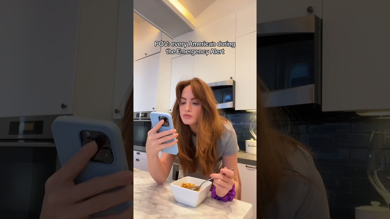 When the Emergency Alert System goes off 😳