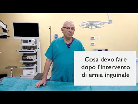 Inguinal hernia: precautions and post-operative care