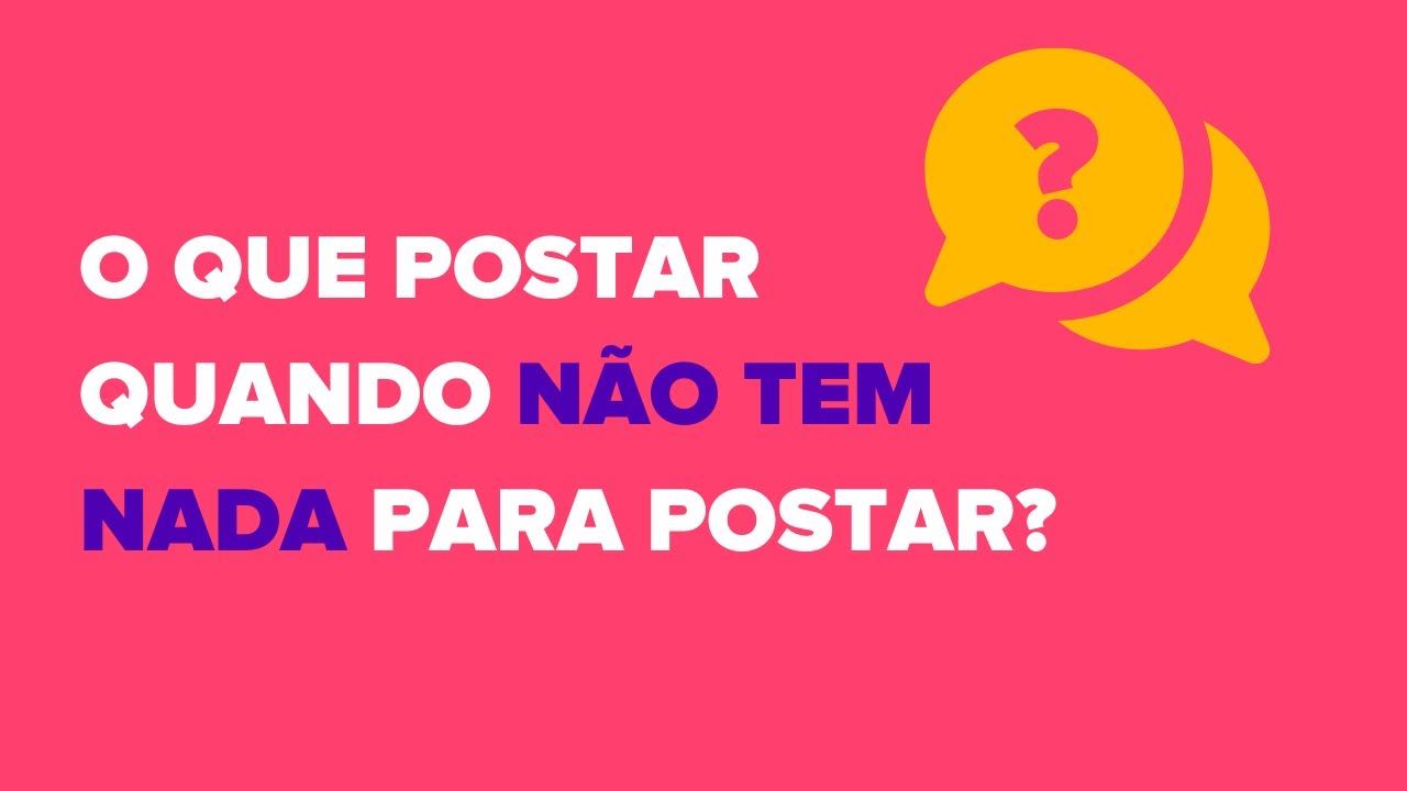 O QUE POSTAR | 5 Dicas de Conteúdos Infalíveis para Postar nas Redes Sociais da sua Igreja