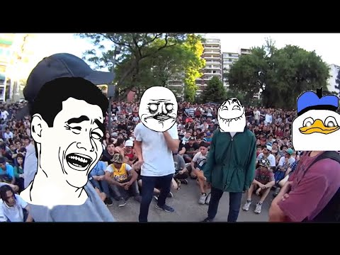 Afrito vs Lit killah vs mamba vs chiki *termina mal*