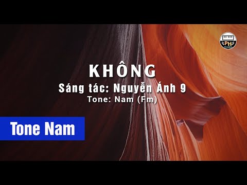 Không | Karaoke | Tone Nam | Beat Chuẩn