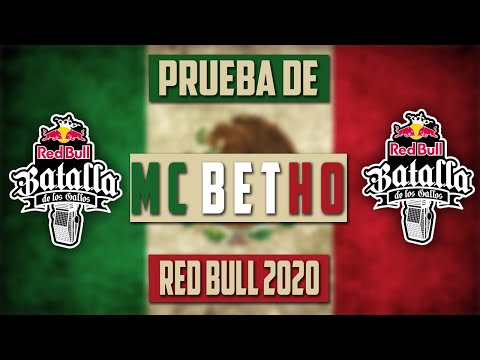 MCBETHO - PRUEBA RED BULL MÉXICO 2020