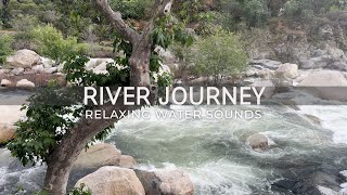30 Min River Sounds with Relaxing Music | Calming Nature Video for Sleep, Meditation & Focus