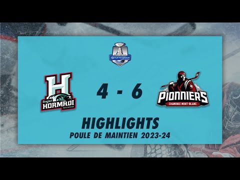 Anglet Hormadi 4-6 Pionniers de Chamonix - Highlights - Synerglace Ligue Magnus 2023/24