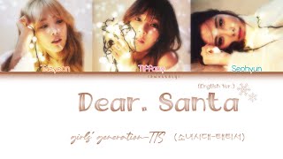 Girls Generation-TTS (소녀시대-태티서) - Dear. Santa (English Ver.) (Color Coded Lyrics-Eng)