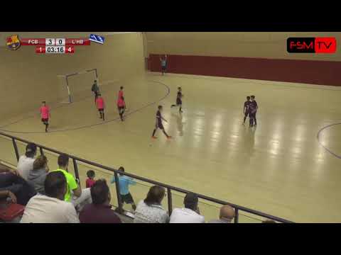 4-0 FCBARCELONA LASSA VS L´HOSPITALET BELLSPORT  (JUVENIL NACIONAL)  2018 2019