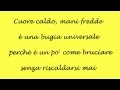 La nostra vita è oggi - Lorenzo Fragola (lyrics ...