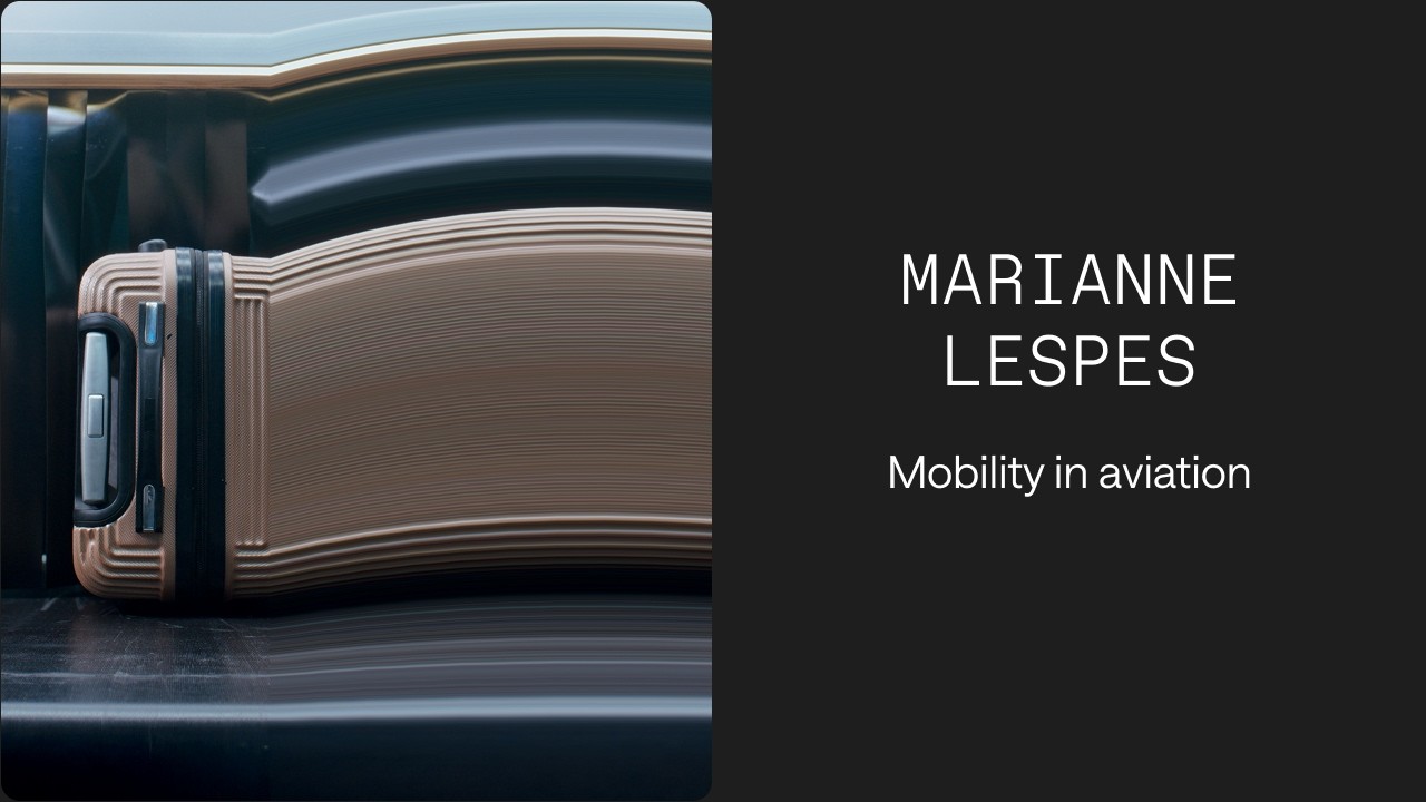 Mobility in aviation: Marianne Lespes