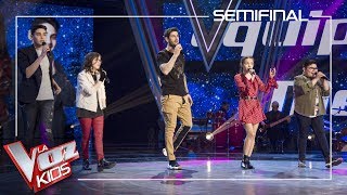 Melendi y sus talents cantan &#39;El cielo nunca cambiará&#39; | Semifinal | La Voz Kids Antena 3 2019