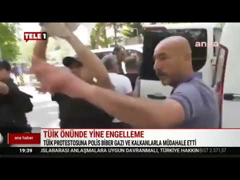 TÜİK önünde emeğimizi savunmak için yapmak istediğimiz basın açıklamasına polisin uyguladığı orantısız müdahale basında geniş şekilde yer aldı.Tele 1 Tv Anahaber | EĞİTİM İŞ