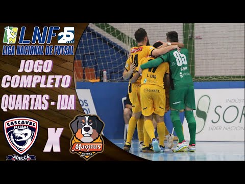 Quartas de Final | JOGO COMPLETO Cascavel X Magnus | Jogo de Ida | LNF 2020 (14/11/2020)