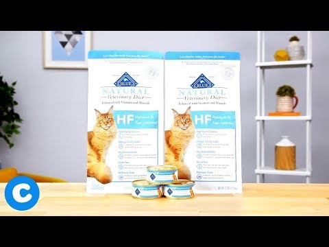 BLUE Natural Veterinary Diet HF Hydrolyzed for Food Intolerance Cat Food | Chewy