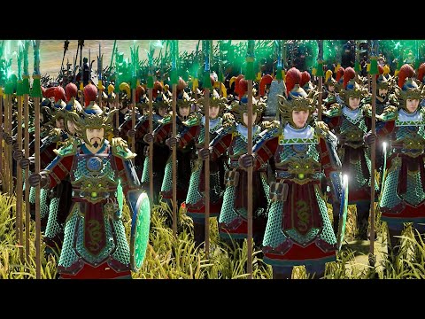 Grand Cathay Fight Against Daemons Of Chaos | Total War Warhammer 3 | Cinematic Battle