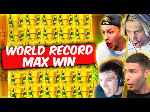 BIG BAMBOO MAX: TOP 10 World Record Biggest Wins (xQc, Ayezee, Spinlife)