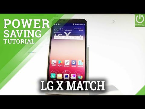LG X Mach BATTERY SAVER / Power Saving Mode