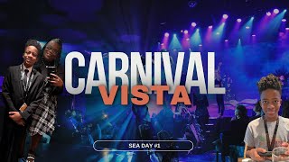 Carnival Vista Sea Day Vlog | Guys Pig & Anchor | Flick