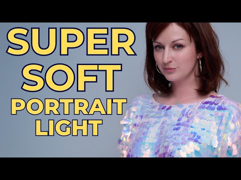 Using a Silk Diffusion Fabric for Super Soft Portrait Light