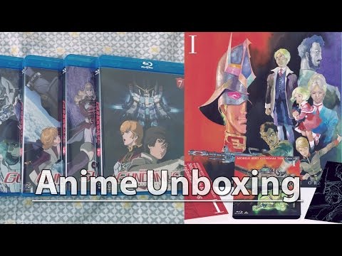 Unboxing | Gundam Unicorn + NEWS on Mobile Suit Gundam: The Origin Volume 1