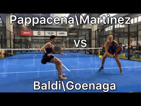 Pappacena\Ara Martinez vs Baldi\Goenaga 6-4 6-4 - Finale Serie A Padel 2022