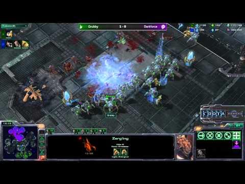 Grubby (P) vs Darkforce (Z)  - G2 - on Terminus Re - SC796