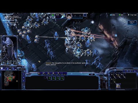 StarCraft 2 Wings of Liberty Campaign (Protoss Edition) Mission 8 - Outbreak