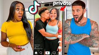 REACTING TO OUR DAUGHTER'S TIKTOK DRAFTS