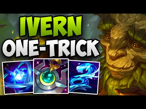 AMAZING JUNGLE GAMEPLAY BY A CHALLENGER IVERN ONE-TRICK! | CGALLENGER IVERN JUNGLE GAMEPLAY | 14.7