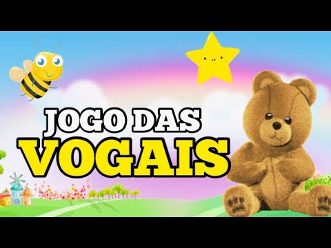 JOGO DAS VOGAIS! VAMOS BRINCAR E APRENDER!