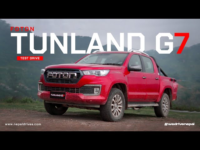 video of Foton TUNLAND G7 4X4 ZF Automatic Pickup for Africa