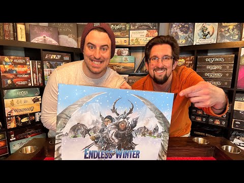 Endless Winter Board Game Review - First Impression - Fantasia Games