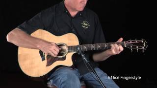 Video thumbnail for Taylor Guitars "616ce Acoustic Guitar Demo" - 2015 by Taylor Guitars