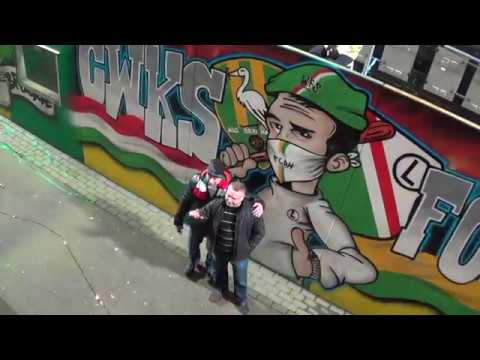 ADO - Twente #ADOtwe #Sfeer in het stadion met #Legia supporters 24-2-2017