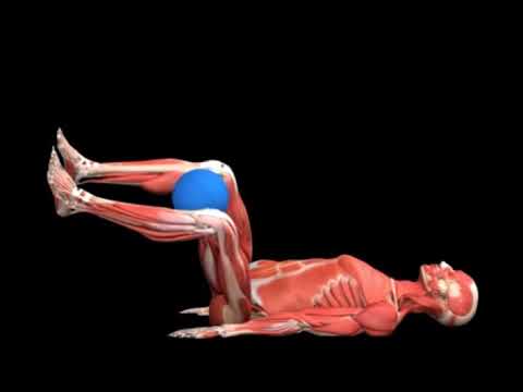 Medicine Ball Lying Twist