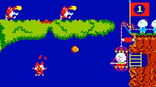 Pooyan (Arcade) original video game | 17-round session for 1 Player 🐷🎈🕹️