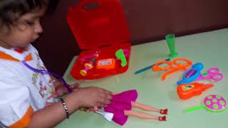 Baby doll doctor play set....