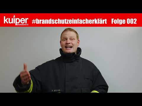 Die 4 Säulen des Brandschutzes #BrandschutzEinfachErklärt