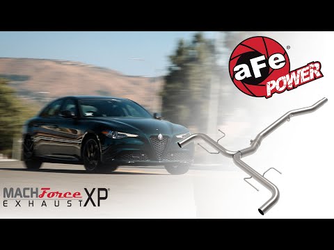aFe POWER Alfa Romeo Giulia MACH Force-Xp Axle-Back Exhaust System