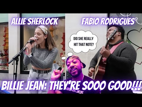 15 Yrs Old? (INCREDIBLE) Billie Jean~ Allie Sherlock & Fabio Rodrigues