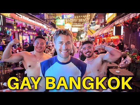 Inside Bangkok’s WILD Gay District 🇹🇭 (Money Boys, Go-Go Boys, Walking Tour Thailand)