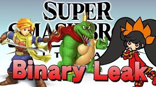 Super Smash Brothers Ultimate - Potential Newcomer Leak... In Binary!?