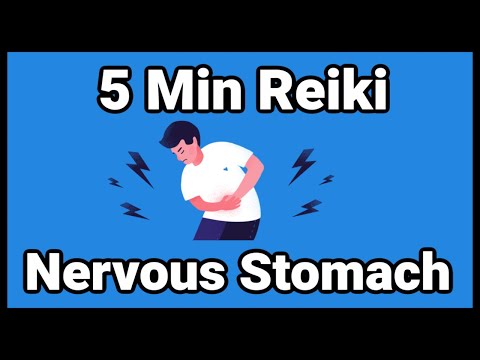 Reiki For Nervous Stomach l 5 Minute Session l Healing Hands Series